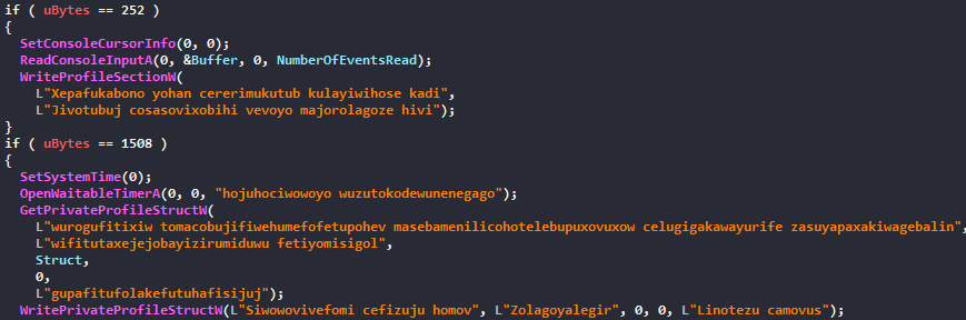 Obfuscation to evade detection and slow analysis